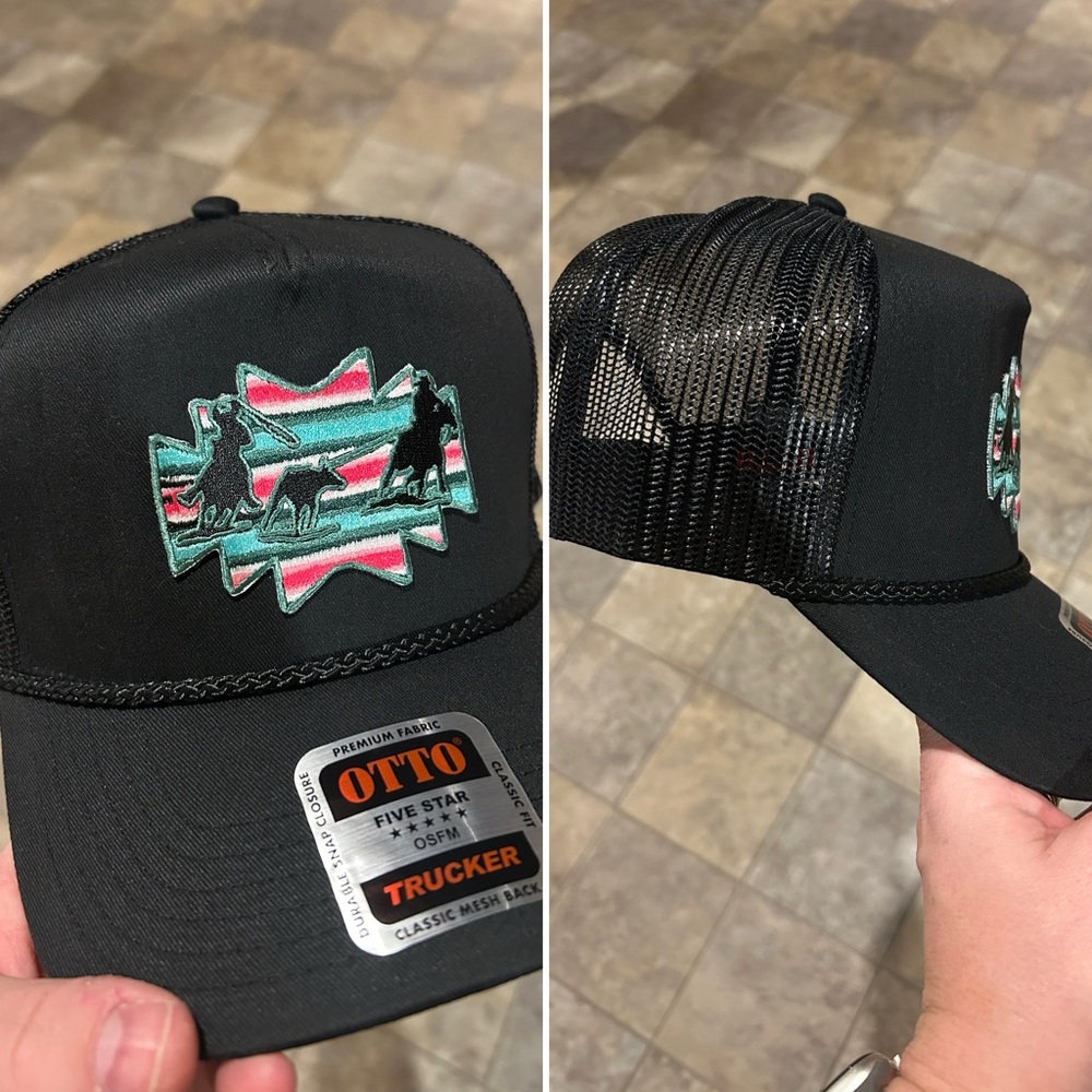 OTTO Black Trucker Hat